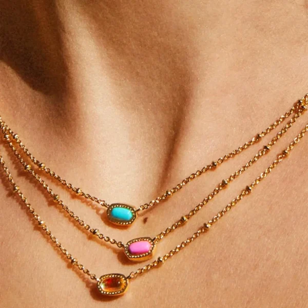 YEEVAA Mini Satellite Short Pendant Necklace for Women, Fashion Jewelry, Unique Gifts - Image 2