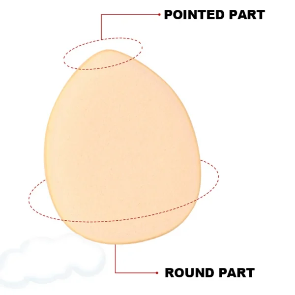 5/10Pcs Mini Finger Puff Foundation Small Air Cushion Powder Sponge Face Concealer BB Cream Cosmetic Applicator Makeup Tools - Image 5