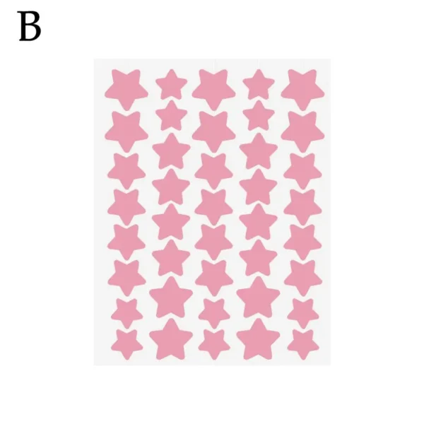 40pcs Colorful PE Pimple Patches Cute Star Shaped Pimple Cover Sticker Invisible Pimple Cover Removal Pimple Patch - Image 10