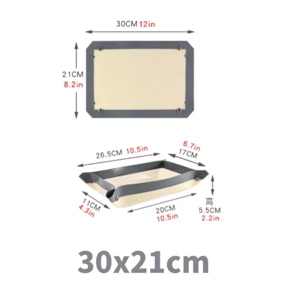 Silicone Baking Mat Kneading Pad Dough Mat Pizza Cake Dough Maker Kitchen Cooking Grill Non-Stick Gadgets Bakeware Pastry Mat - Image 19