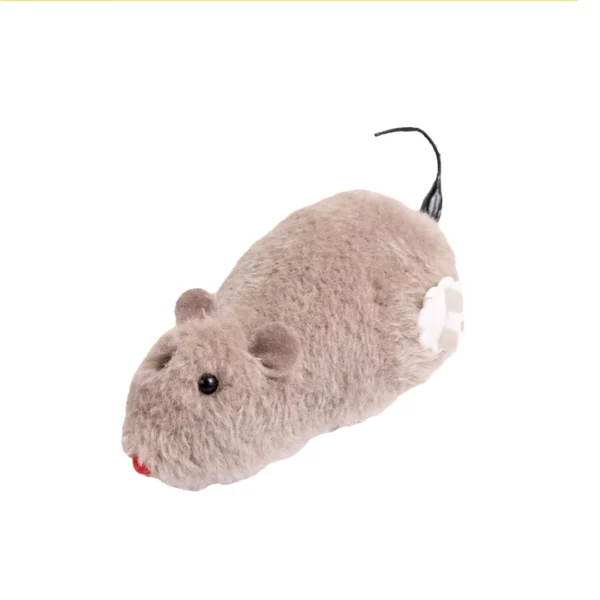 Cat Toys Clockwork Simulation Mouse No Batteries Durable Indoor Cat Hi-Lo Relieve Boredom Interactive Plush Toys Pet Toys - Image 6