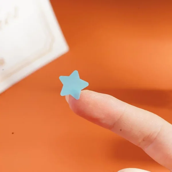 40pcs Colorful PE Pimple Patches Cute Star Shaped Pimple Cover Sticker Invisible Pimple Cover Removal Pimple Patch - Image 6