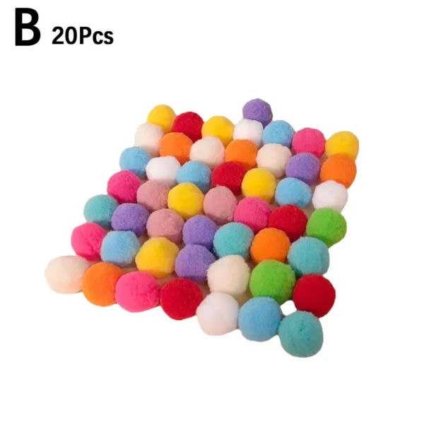 Cat Toys Interactive Launch Training Toy For Pet Kitten Creative Mini Shooting Gun Games Stretch Plush Ball Toys Pet Supplies - Image 8