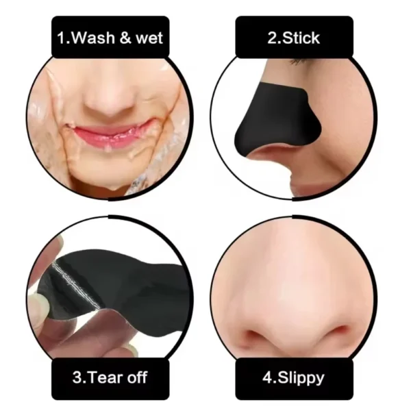 10/50/100 Pieces Facial Blackhead Removal Stickers - Effective Pore And Nose Cleansing Stickers, Gentle Deep Cleansing Care Stic - Image 6