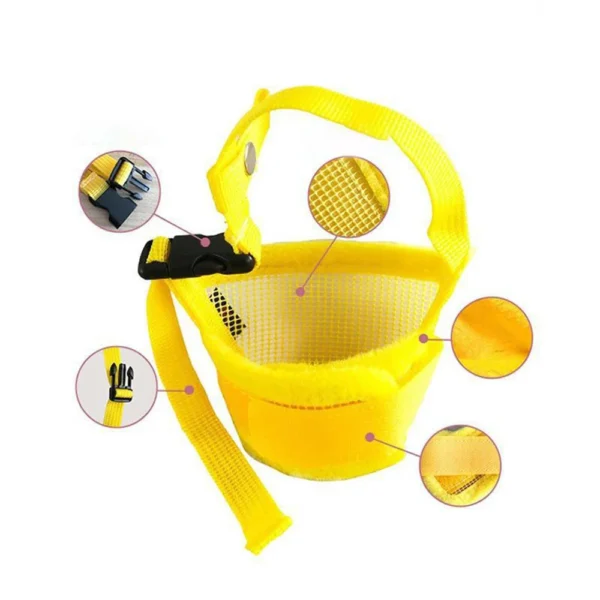 Anti Barking Dog Muzzle for Dogs Adjustable Mesh Breathable Pet Mouth Cover Muzzle for Small Medium Dog Anti-biting Pet Supplies - Image 5