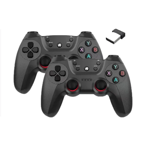 NEW Arrivals Wireless 2.4G Double Game Controller Video Game For Game Box Game Stick PC Smart TV Box 2.4G Gamepad Joystick - Image 8