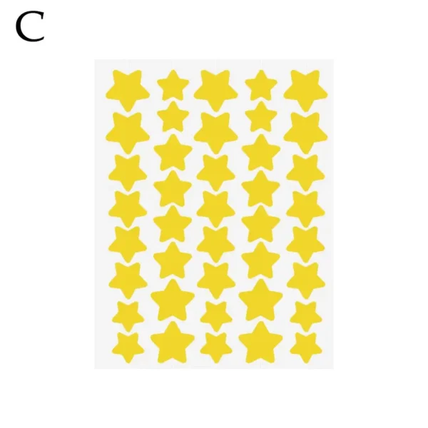 40pcs Colorful PE Pimple Patches Cute Star Shaped Pimple Cover Sticker Invisible Pimple Cover Removal Pimple Patch - Image 7