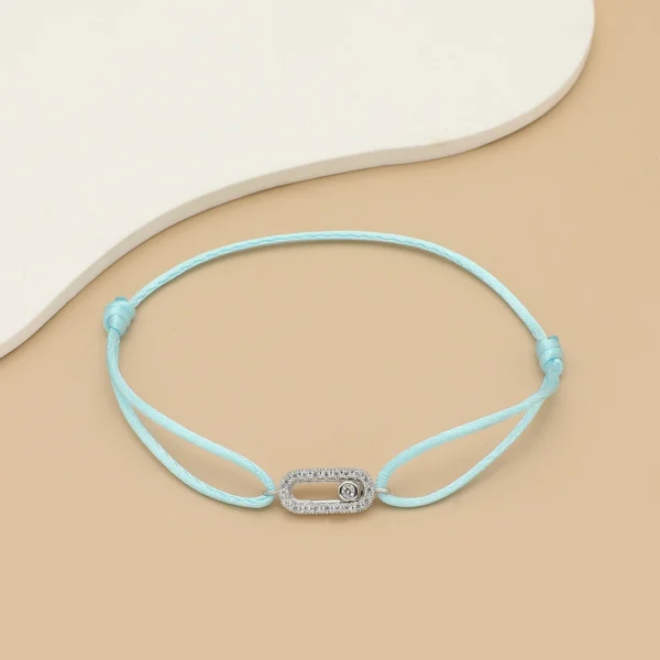 Adjusted Size Can Move Stone Multiple colors Rope Woven bracelet For Women And Men Fashion Jewelry 2024 New Bracelets Woman - Image 22