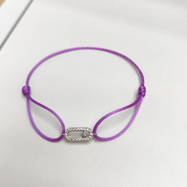 Adjusted Size Can Move Stone Multiple colors Rope Woven bracelet For Women And Men Fashion Jewelry 2024 New Bracelets Woman - Image 40