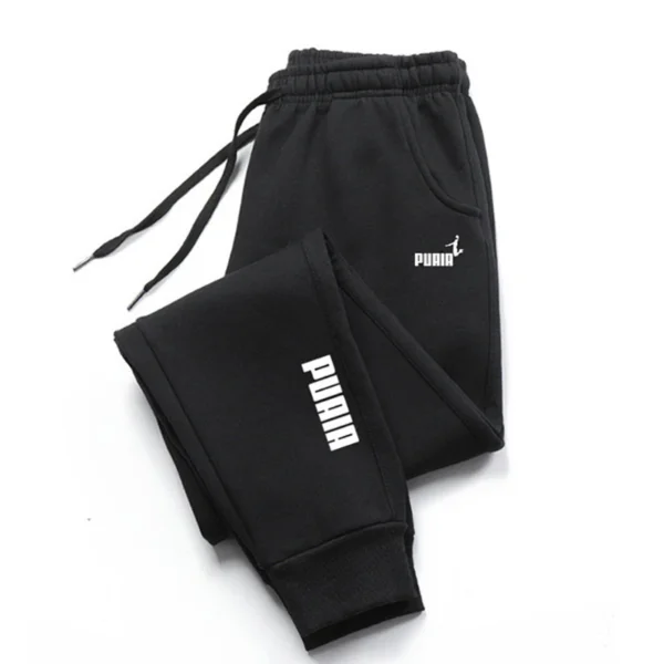 Mens Print Jogging Pants Sports Pants Fitness Running Trousers Harajuku Style Solid Color Sweatpants Easy to Match Home Pants - Image 2