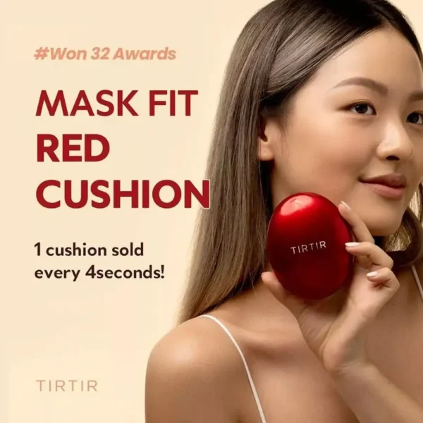 TIRTIR cushion foundation TIRTIR Covering Foundation Cushion Compact High Coverage Foundation Original Korean Makeup - Image 5